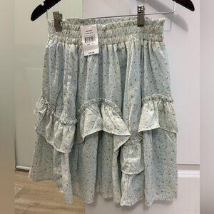 Women, Skater/Circle Skirt, floral print, XS